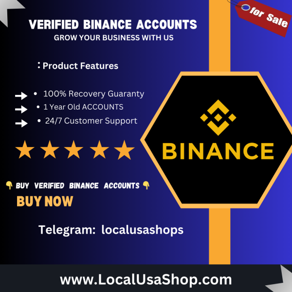 Buy Verified Binance Accounts