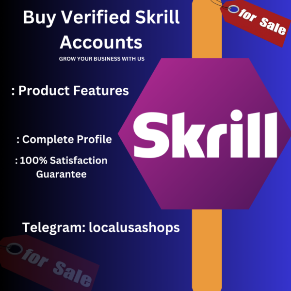 Buy Verified Skrill Accounts