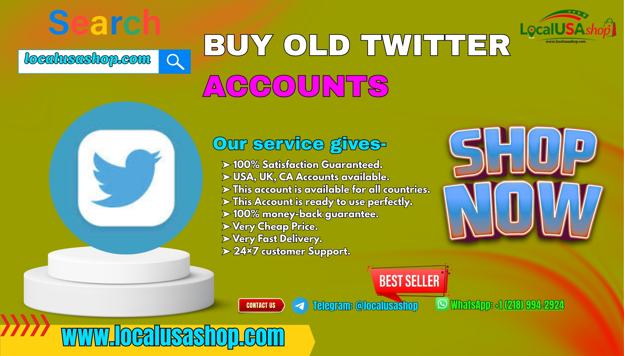 Buy Old Twitter Accounts