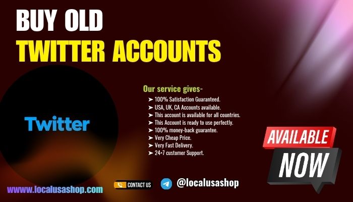 Buy Old Twitter Accounts