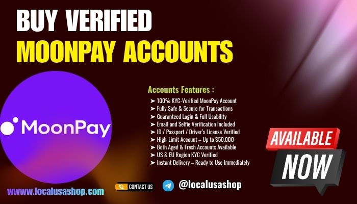 Buy Verified Moonpay Accounts