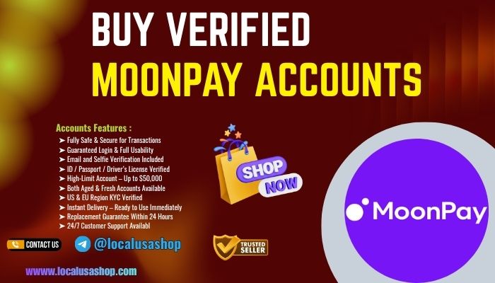 Buy Verified Moonpay Accounts