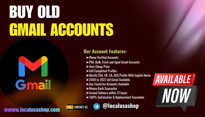 Buy Old Gmail Accounts