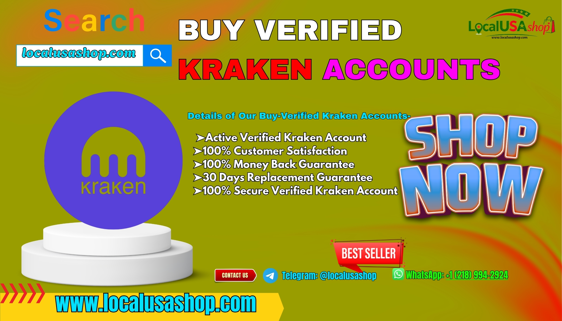 Buy Verified Kraken Accounts