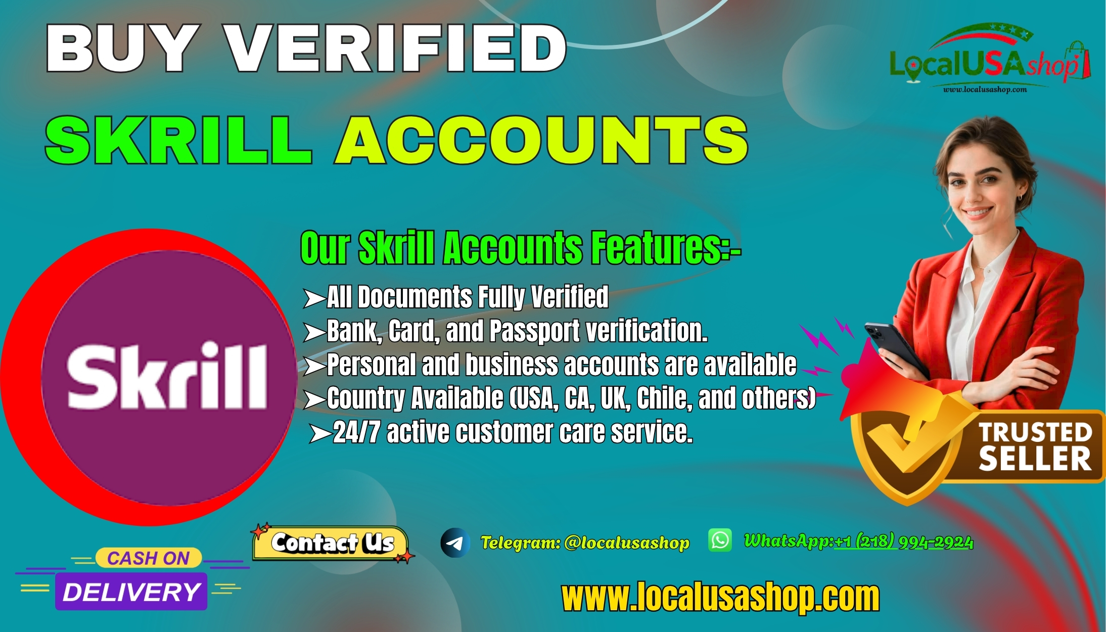 Buy Verified Skrill Accounts
