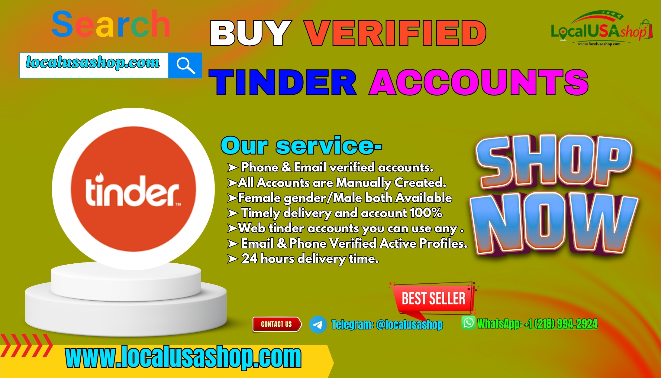 Buy Verified Tinder Accounts